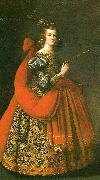 st. ursula Francisco de Zurbaran